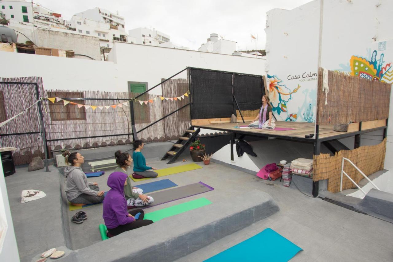 Casa Calma Yoga Guesthouse Agaete (Gran Canaria) Exterior foto